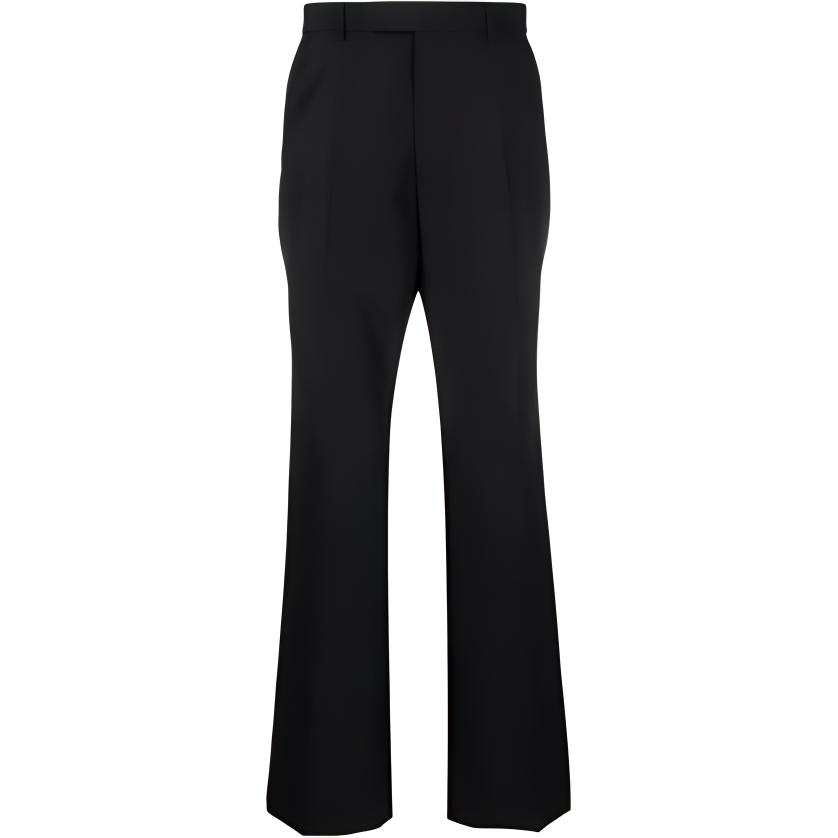 GUCCI High Waist Pleated Tailored Trousers