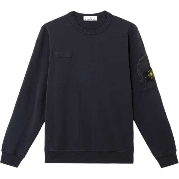 STONE ISLAND STONE ISLAND Compass Patch Crewneck Sweatshirt