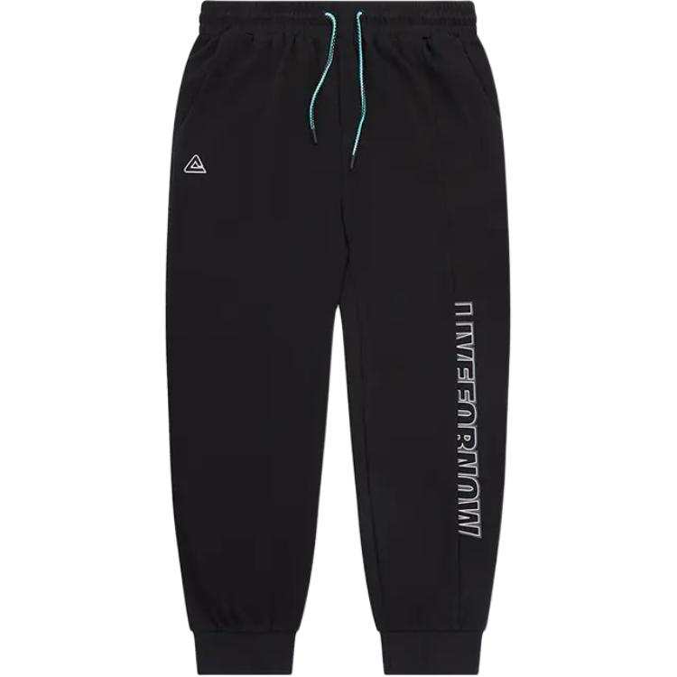 PEAK Fashion Collection Knitted Sweatpants Men's Black
