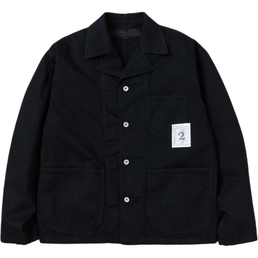 Neighborhood patch-pocket cotton jacket