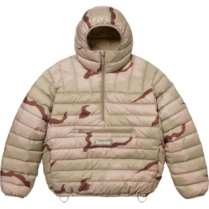 Supreme Supreme Micro Down Half Zip Hooded Pullover FW24