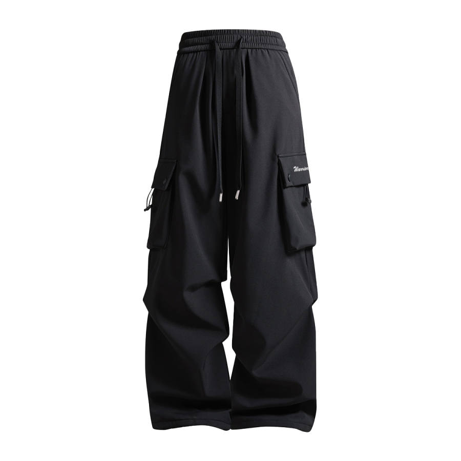 WARRIOR WARRIOR Cargo Pants Unisex Thickened And Fleece Lined