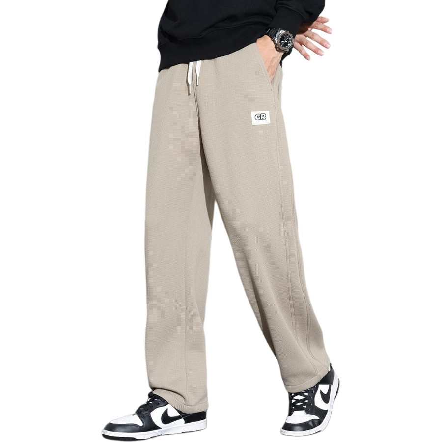 Tonlion Casual Pants Unisex Dark Khaki