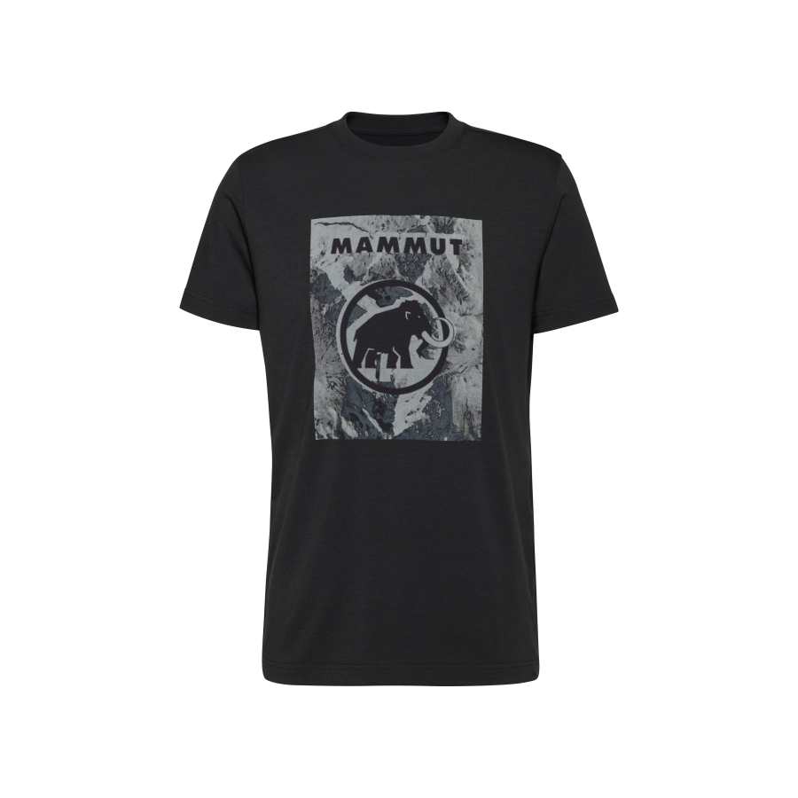 MAMMUT Trovat T Shirts Men's Crew Neck Moderate Straight Fit