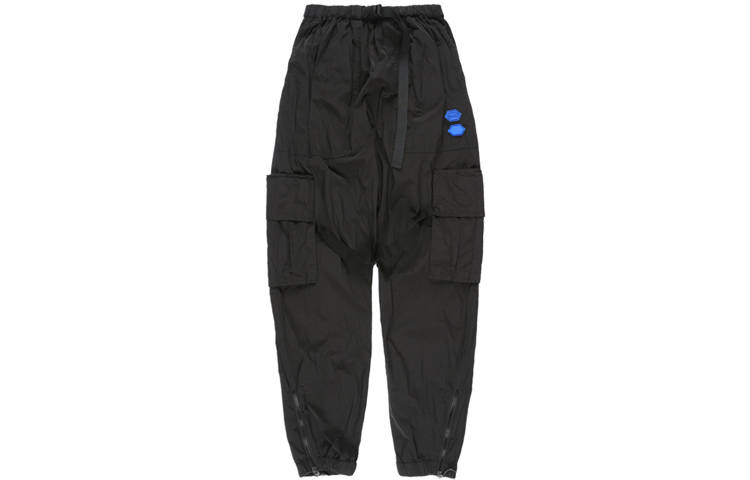 OFF-WHITE OFF WHITE Parachute Logo Print Pants