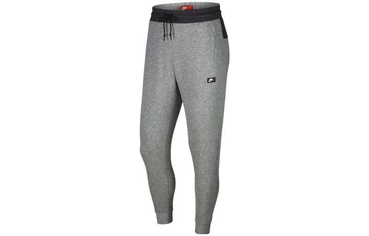 Nike Nike Casual Pants Men's Gray Moderate Straight Fit Pants