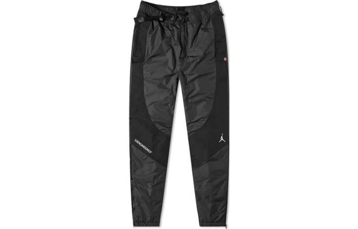Jordan Jordan Casual Pants Men's Black Moderate Cuffed Pants