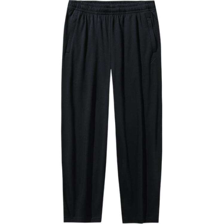 ANTA Anta Basketball Collection Knitted Sweatpants Men's Basic Black