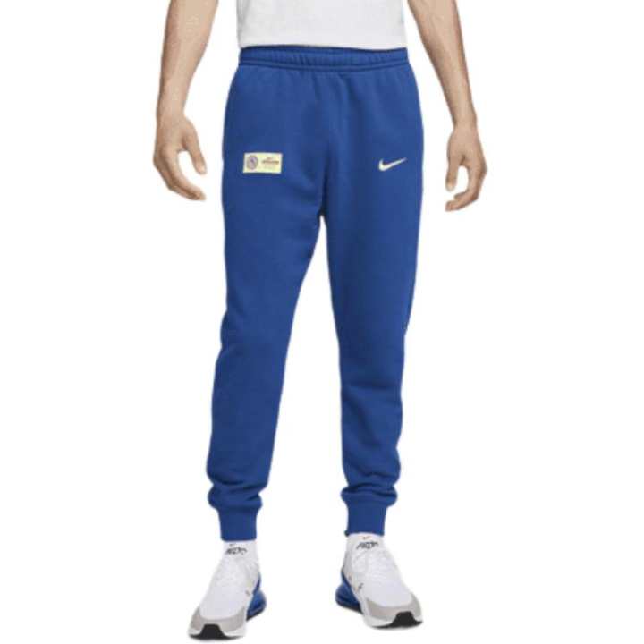 Nike Nike Soccer French Terry Joggers Knitted Sweatpants Men's Dark Blue