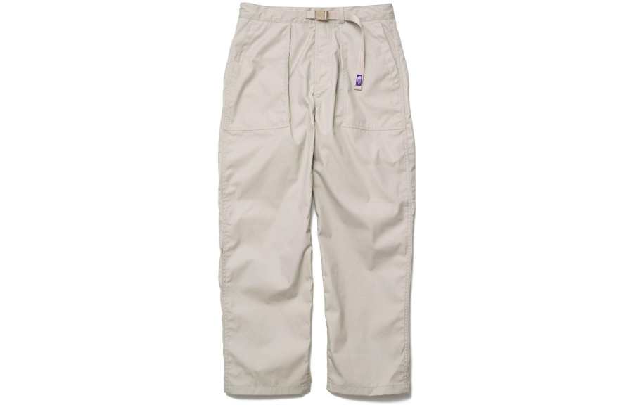 THE NORTH FACE PURPLE LABEL Casual Pants Unisex Light Beige Moderate Straight Fit Pants