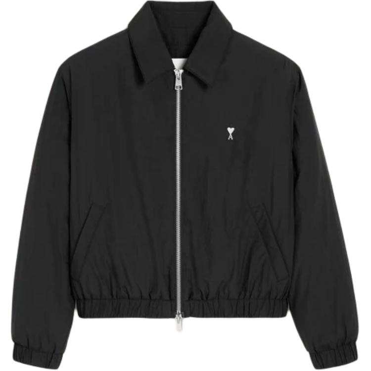 AMIPARIS Ami Paris Ami De Coeur Zip Up Jacket