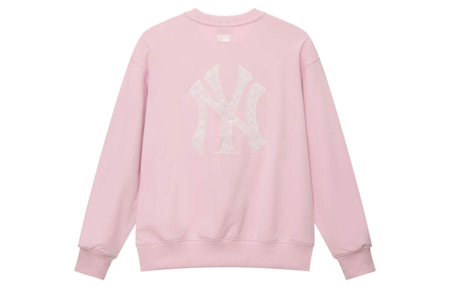MLB MLB MONOGRAM SS25 Crew Neck Sweatshirt Unisex Standard Pink
