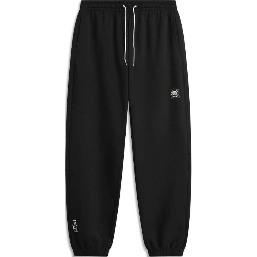Li-Ning Li Ning Badfive Knitted Sweatpants Men's Black