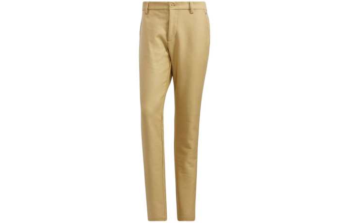 Adidas Adidas Casual Pants Men's Beige Moderate Straight Fit Pants