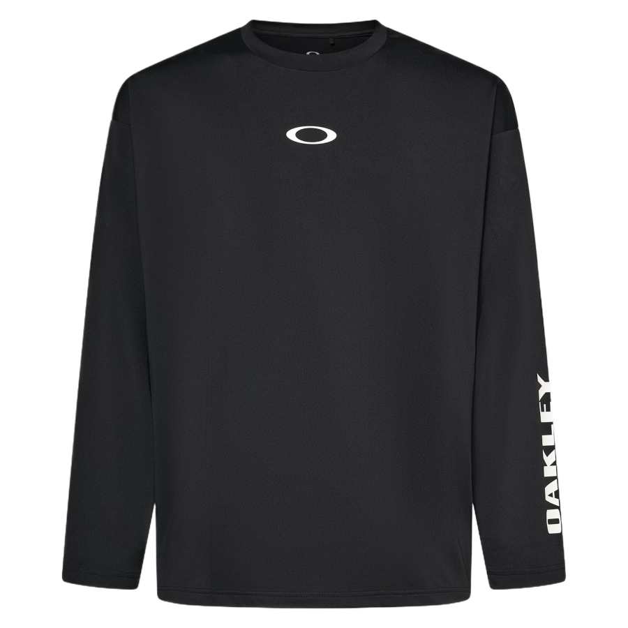 Oakley Sweatshirts Men's Black Crew Neck Moderate Regular