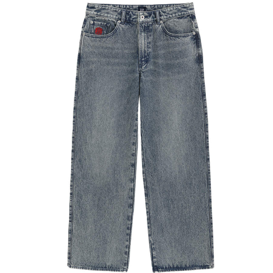 GAP Forbidden City, Collaboration Jeans Men's Medium Washed Moderate Straight Fit Pants
