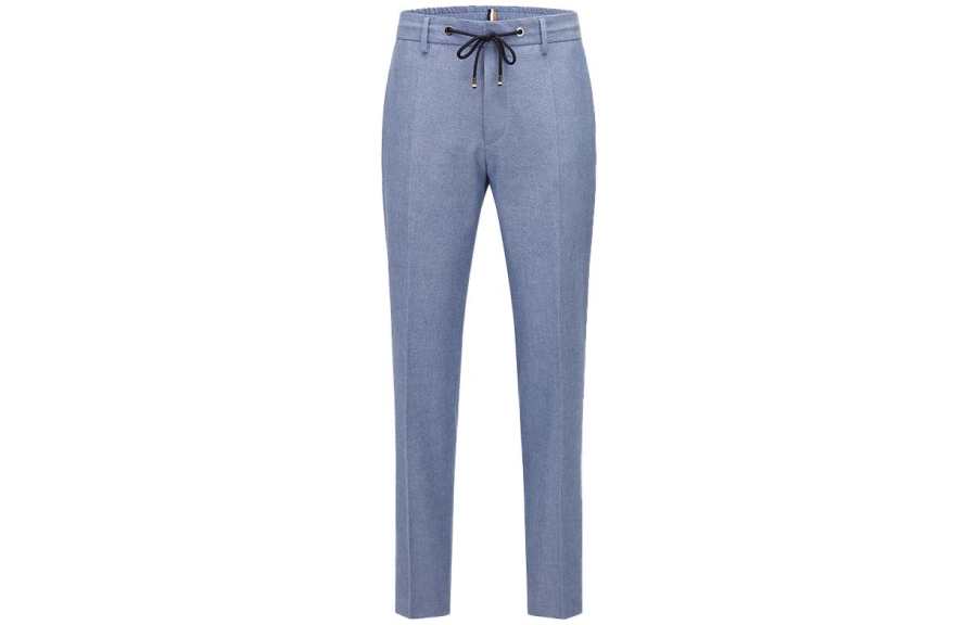 HUGO BOSS Casual Pants Men's Light Blue Moderate Other