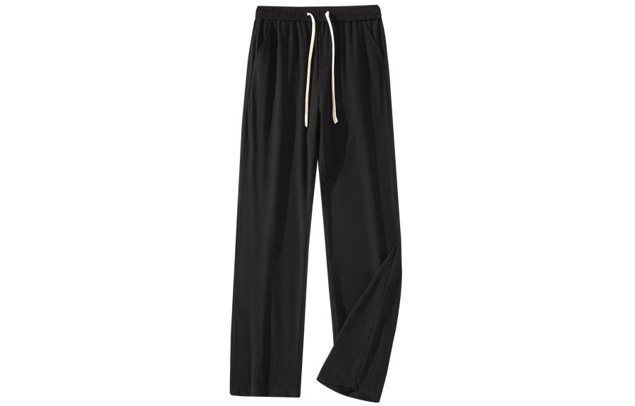 CRUSH KEY Casual Pants Unisex Moderate Straight Fit Pants