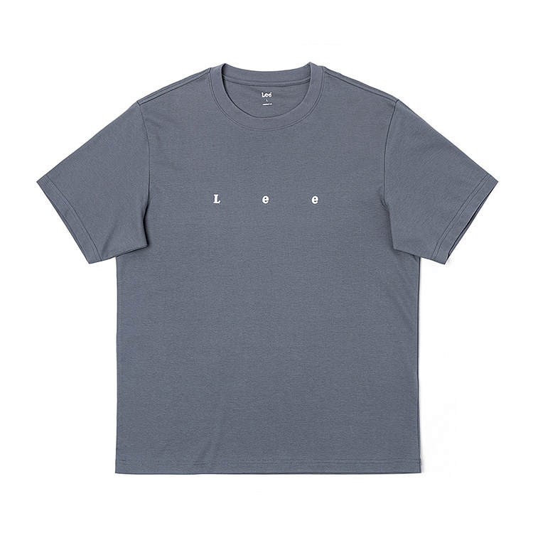 Lee Lee SS25 T Shirt Men's Iron Gray