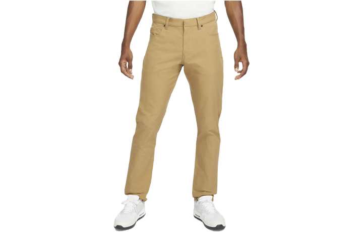 Nike Nike Casual Pants Men's Earth Yellow Moderate Slim Fit Pants