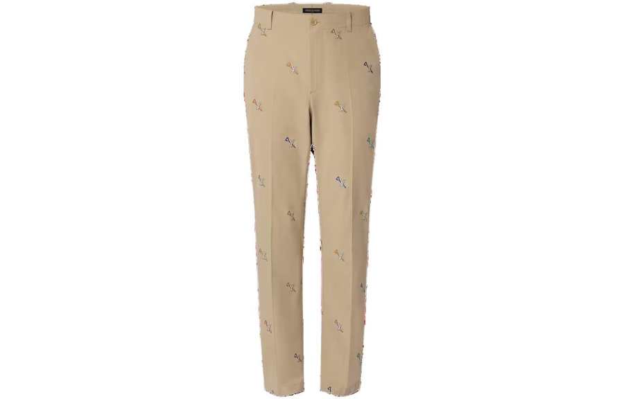 LOUIS VUITTON FW23 Casual Pants Men's Beige