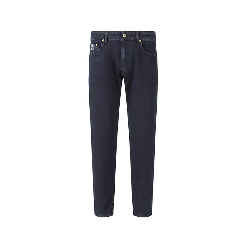 VERSACE JEANS COUTURE FW24 Jeans Slim Fit Men's Dark Blue