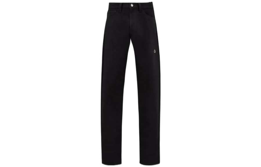 Moncler x FRGMT, Casual Pants Men's Black