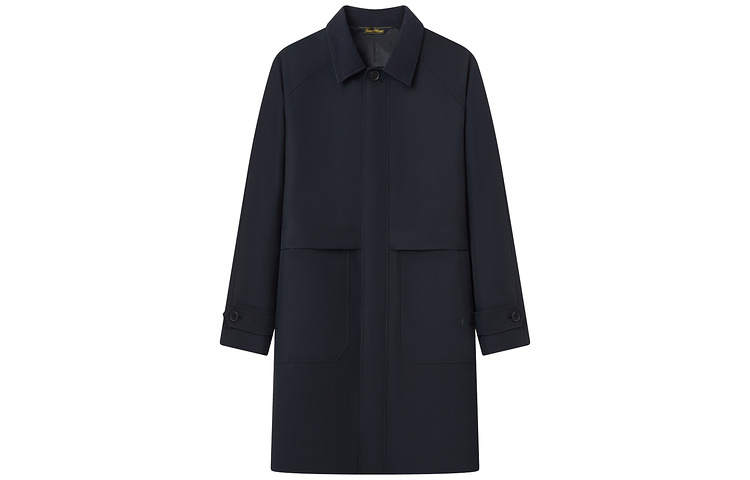 Teenie Weenie Men Evergreen Collection 24FW Trench Coat Men's Black