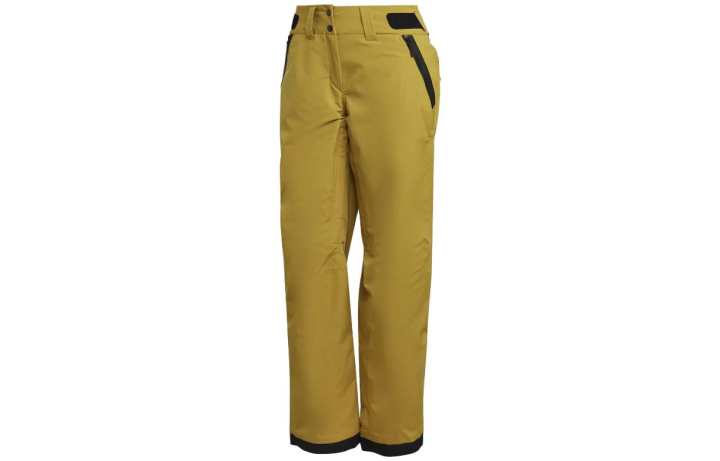 Adidas Adidas Casual Pants Men's Yellow Moderate Straight Fit Pants