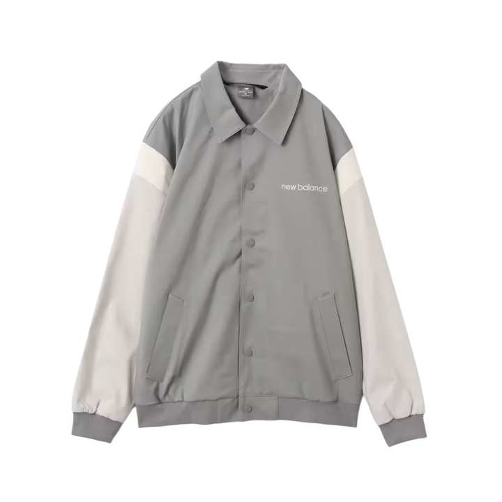 New Balance New Balance Athletics Varsity Jacket Unisex Gray