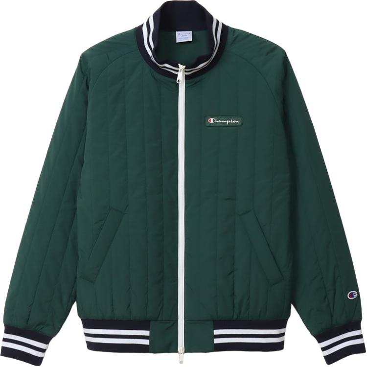 Champion FW24 Puffer Jacket Men's Dark Green