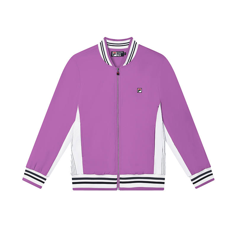 FILA Retro Jackets Unisex Jinghe Purple