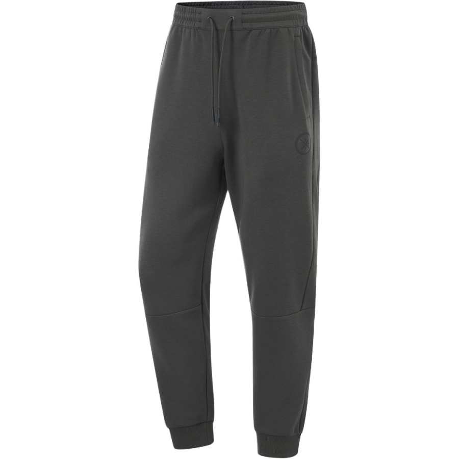 Li-Ning Li Ning Basketball Collection Knitted Sweatpants Men's Obsidian Gray
