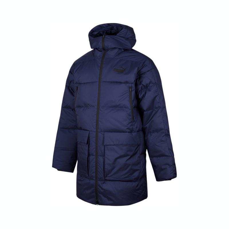 PUMA PUMA Hooded Down Coat Down Jackets & Coats Men's Blue
