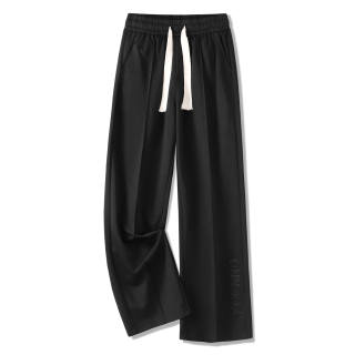 Dnnnnx Casual Pants Unisex Moderate Straight Fit Pants