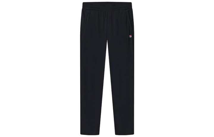 FILA FILA Casual Pants Men's Blue Moderate Straight Fit Pants