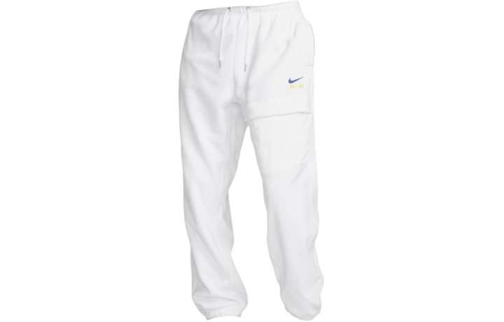 Nike Nike Casual Pants Men's White Moderate Cuffed Pants