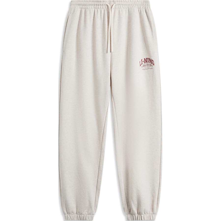 Li-Ning Li Ning Sports Life Collection Knitted Sweatpants Men's Heather Gray Tile Gray