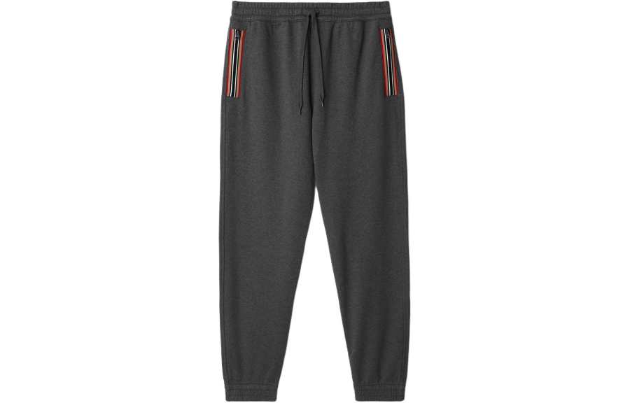 Burberry Knitted Sweatpants Men's Dark Gray