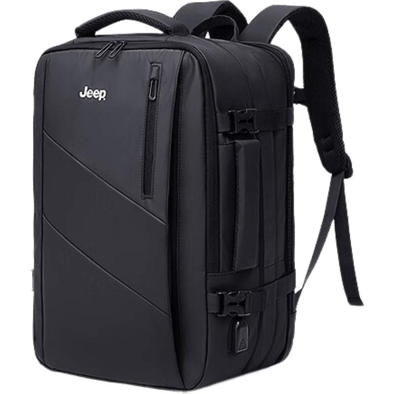 Jeep Jeep Fabric Backpack Men's Black