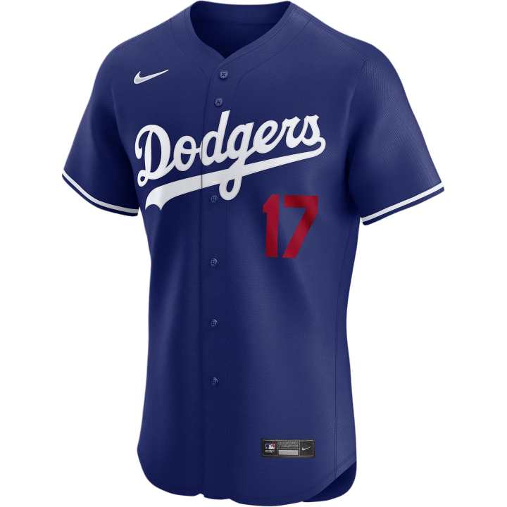 Nike Nike Shohei Ohtani Los Angeles Dodgers Men's Nike Dri FIT Adv Mlb Elite Jersey