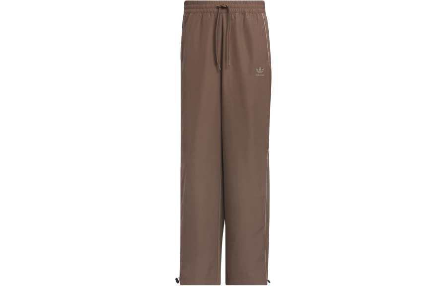 Adidas Originals 3 Stripes Pants Knitted Sweatpants Men's Stratum Dark Earthy Brown