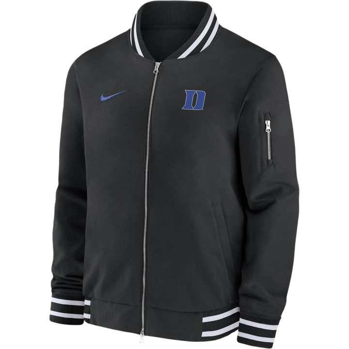 Nike Nike Duke Blue Devils Sideline Men's Nike College Full Zip Bomber Jacket