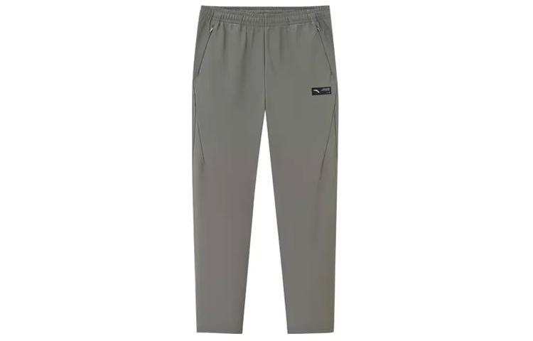 Anta Variety Training Collection Knitted Sweatpants Men's Sparrow Tea Brown