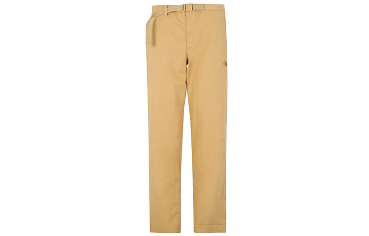 THE NORTH FACE Casual Pants Men's Khaki Moderate Straight Fit Pants