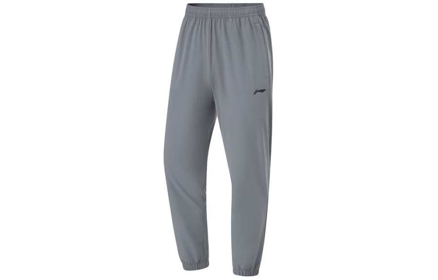 Li-Ning Li Ning Fitness Series Knitted Sweatpants Men's Shadow Gray