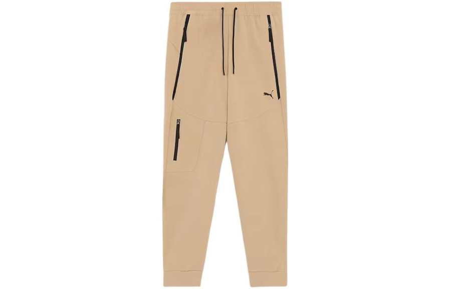 PUMA PUMA Knitted Sweatpants Men's Khaki