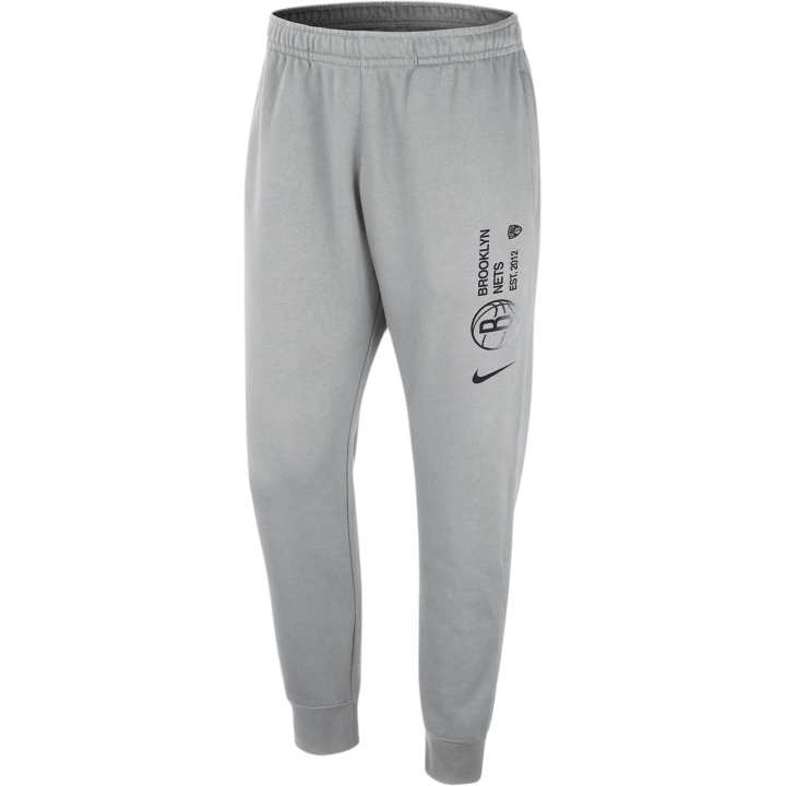 Nike Nike Brooklyn Nets Club Courtside Knitted Sweatpants Men's Flat Silver