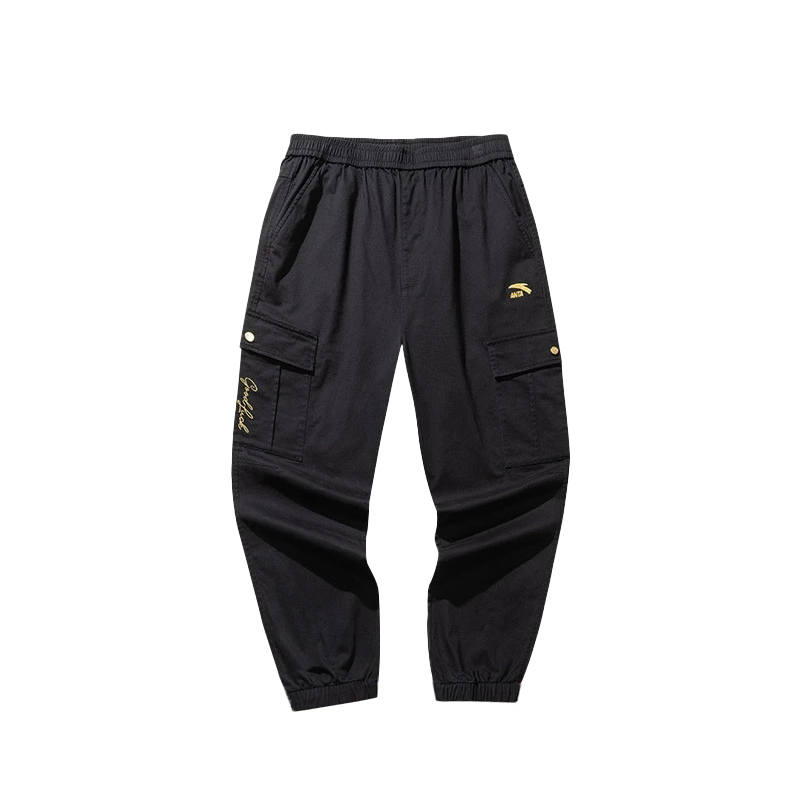 ANTA Anta Life Collection Casual Pants Men's Basic Black