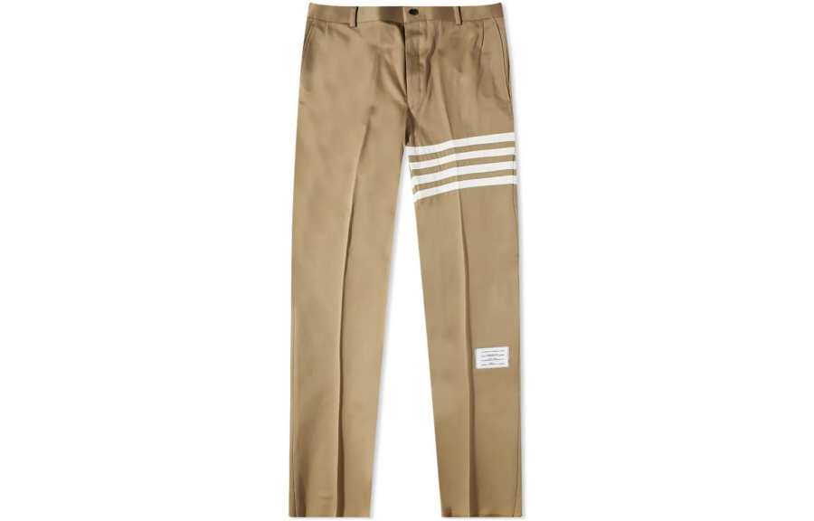 THOM BROWNE Thom Browne 4-Bar Unconstructed chino trousers